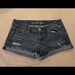 American Eagle Distressed Shorts